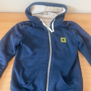 Stanley/Stella Blue zip-up hoodie